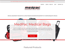 Tablet Screenshot of medicalbags.com